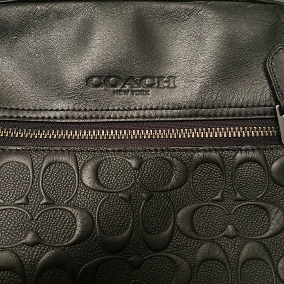 Coach Houston Flight Bag in Signature Leather - Picture 6 of 10
